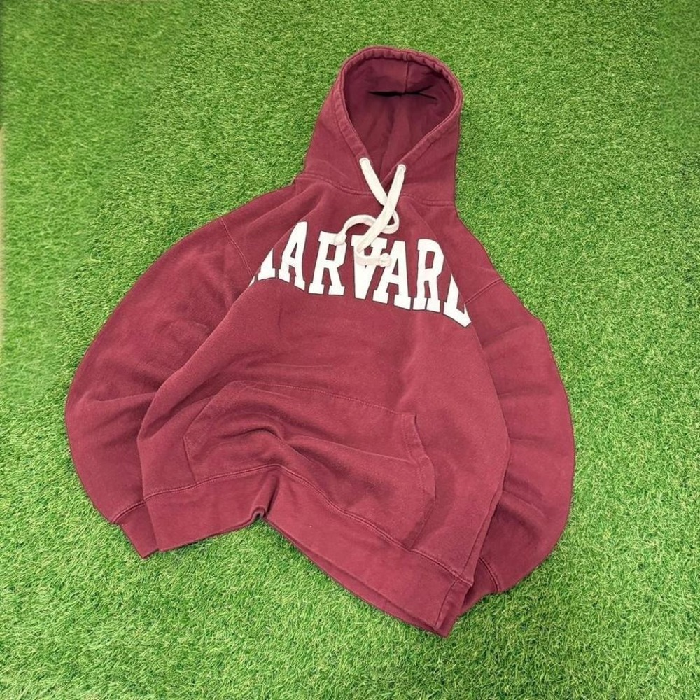 Harvard University burgundy hoodie small